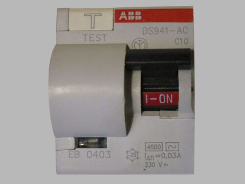 RCBO made by ABB.